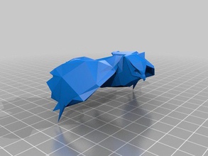 coruja animais 3d print model - Mito3D