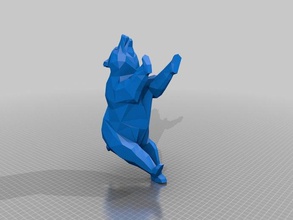 ayı hayvanlar 3d print model - Mito3D
