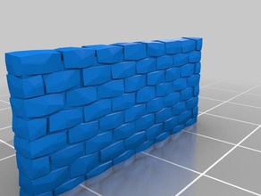 meu personalizados parede de pedra 1 adereços personalizado 3d print model - Mito3D