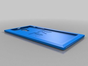 bonita caja del teléfono La impresión en 3d caso de 3d print model - Mito3D