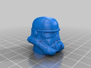 rubiks stormtrooper puzzle 3d print model - Mito3D