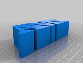 amy özelleştirilmiş 3d print model - Mito3D