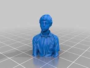 ethan bust sculptures 3d print model - Mito3D