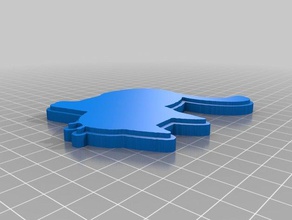 cat box cap height 2mm household customized 3d print model - Mito3D