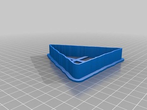 triangle Ausstecher Küche und Esszimmer kundengebundene 3d print model - Mito3D