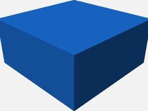 personnalisable cube d'autres personnalisé customizer openscad paramétrique 3d print model - Mito3D