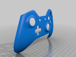 xbox one controller faceplate video games custom scan 3d print model - Mito3D