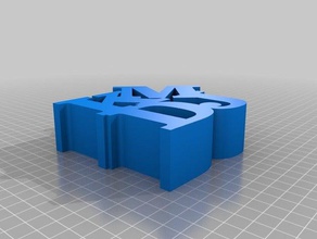 kmdj heykeller özelleştirilmiş 3d print model - Mito3D