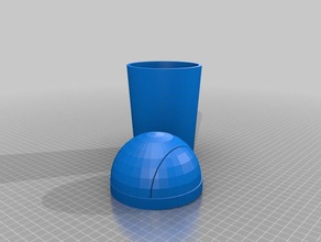 coffee cup trash can 3d print model - Mito3D
