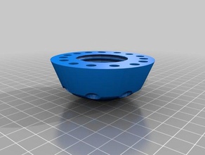 adjustable fan nut replacement parts windma windmachi 3d print model - Mito3D