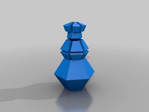 Coole geometrische Form Kunst 3d print model - Mito3D