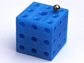 puzzling cube puzzles fun maze 3d print model - Mito3D
