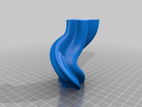 twisted vase art tools spiral vases 3d print model - Mito3D