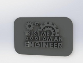engenheiro de placa levantada sinais e logotipos engenering 3d print model - Mito3D