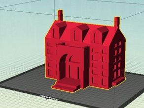 mansion sculptures 3d print model - Mito3D