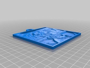 trooper Arte 2d personalizado 3d print model - Mito3D
