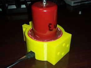rov Regel bilge Pumpe montieren r c Fahrzeuge mount Roboter Unterwasser 3d print model - Mito3D