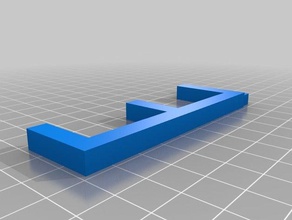 rollercoaster loop pegboard hook 3d print model - Mito3D