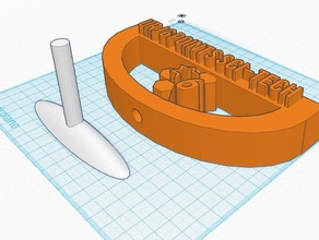 6 puntos de sci-tech menorá januca 3d print model - Mito3D