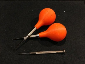 mini screwdriver set handles diy handy ice picker tool 3d print model - Mito3D