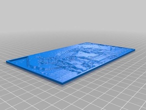 başka bir star wars lithophane 2d sanat özelleştirilmiş 3d print model - Mito3D