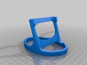 htc one m7 stand mobile phone mount 3d print model - Mito3D