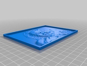 crystal 2d-Kunst kundengebundene 3d print model - Mito3D