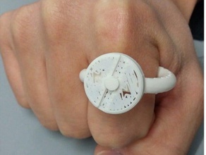 ring los anillos 3d print model - Mito3D
