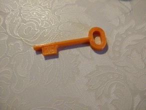 clave de juguete esposas juguetes y accesorios juego 3d print model - Mito3D