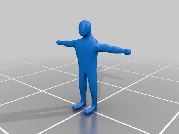 male base mesh art 3D print model - Mito3D