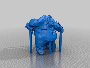 dota 2 pudge Spielzeug & game Zubehör dota2 3d print model - Mito3D