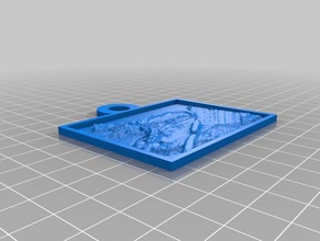 wang 2d art customized 3d print model - Mito3D