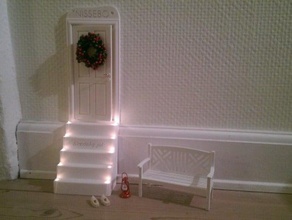pixie porta decoração natal 3d print model - Mito3D