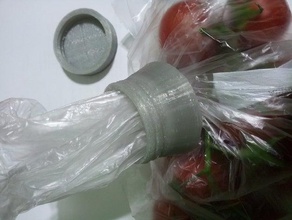 fermeture des joints de la fraîcheur fruits légumes cuisine à manger 3d le conteneur personnalisé en vedette ménage openscad utile 3d print model - Mito3D
