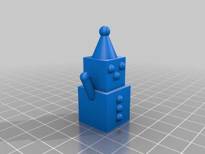 edwin boneco de neve modelos personalizado 3d print model - Mito3D