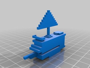 bateau Spielzeug & Spiele 3d print model - Mito3D