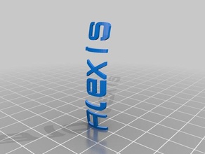 alexis ríos decoración personalizado 3d print model - Mito3D