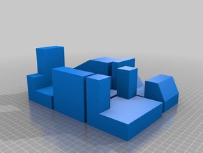 orthogonale Projektion-Modelle engineering 3d print model - Mito3D