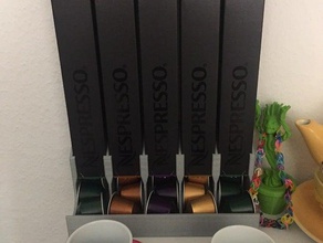 nespresso cup dispenser kapselspender Küche und Esszimmer holder - Spender kapsel 3d print model - Mito3D