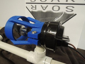 rov bilge pump thruster mount robotics mate 3d print model - Mito3D