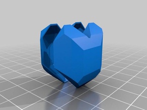 zelda heart piece capsule legend 3d print model - Mito3D