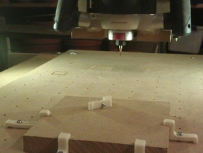 cnc de serrage le bricolage mill fraisage routeur routage table 3d print model - Mito3D