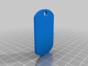 amie dog tag pets customized 3d print model - Mito3D