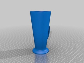 latte cup kitchen & dining coffee mug ice 3d print model - Mito3D