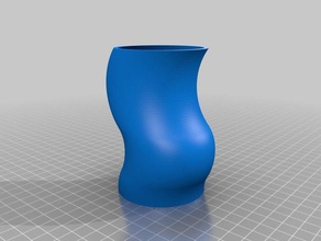 curved cylinder math geometry 3d print model - Mito3D