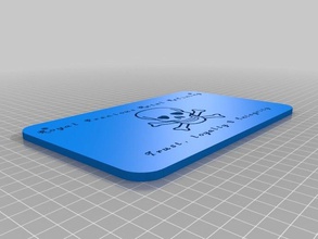 llc işareti işaretler logoları özelleştirilmiş 3d print model - Mito3D