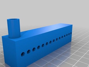 parametrico collettore di ingegneria 3d laboratorio openscad 3d print model - Mito3D