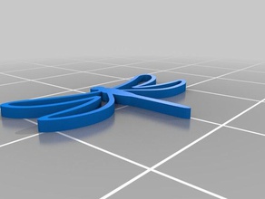 dragonfly jewelry 3d print model - Mito3D
