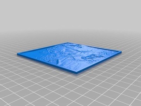 ızzy 2d sanat özelleştirilmiş 3d print model - Mito3D