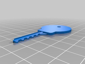 meine angepasste einfache Schlüssel-Kopierer Haushalt 3d print model - Mito3D